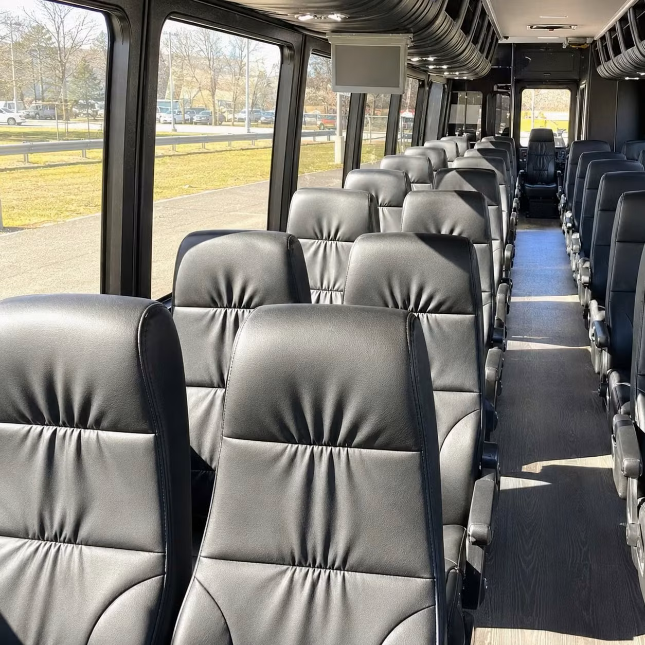 30 passenger minibus interior