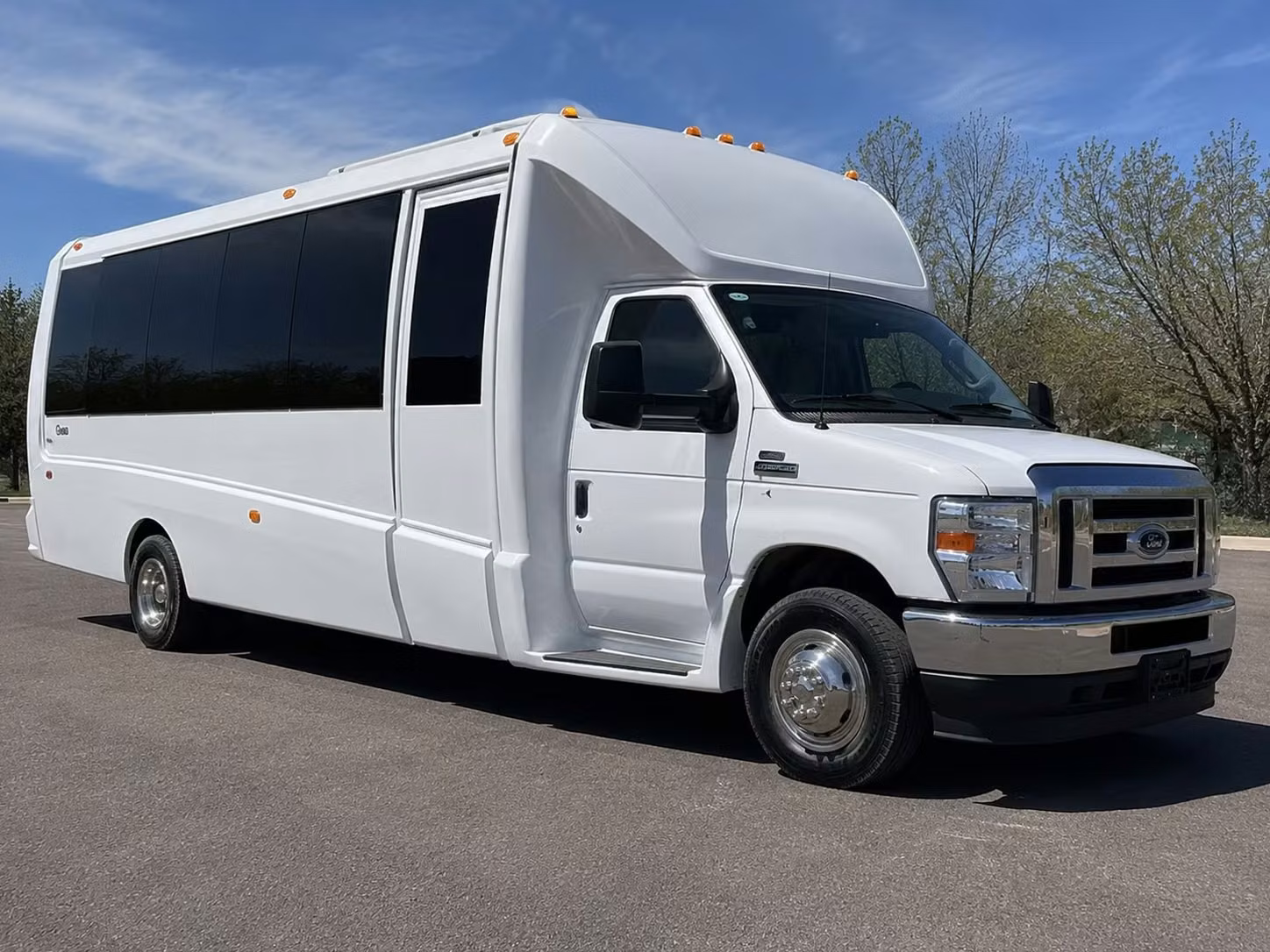 bridal party buses and sprinter vans for getting ready in style